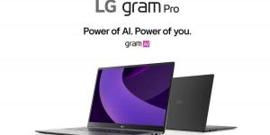 LG تكشف عن حواسيب Gram المدعومة بالذكاء الاصطناعي