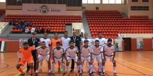 منتخب خماسي الصالات يتصدر المجموعة الأولى في بطولة زايد العربية