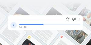 موجز صوتي يومي.. جوجل تختبر ميزة جديدة لإنشاء بودكاست شخصي