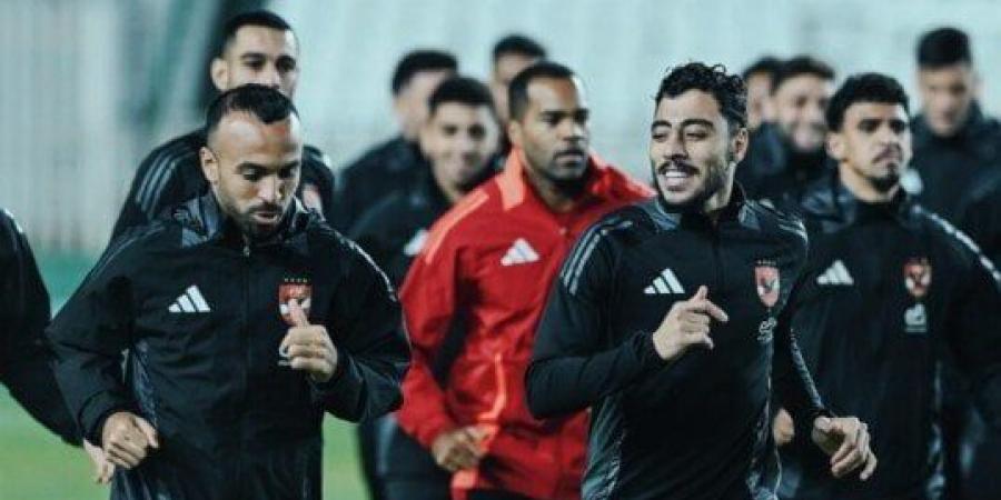 الأهلي يختتم استعداداته لمباراة شباب بلوزداد بدوري أبطال إفريقيا