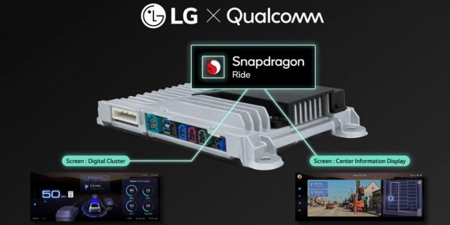 LG و Qualcomm تتعاونان لإعادة تصور تجربة القيادة الذكية #CES2025